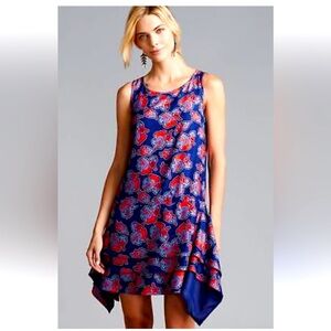 Anthropologie Peter Som Women's Blue Sintra Dress